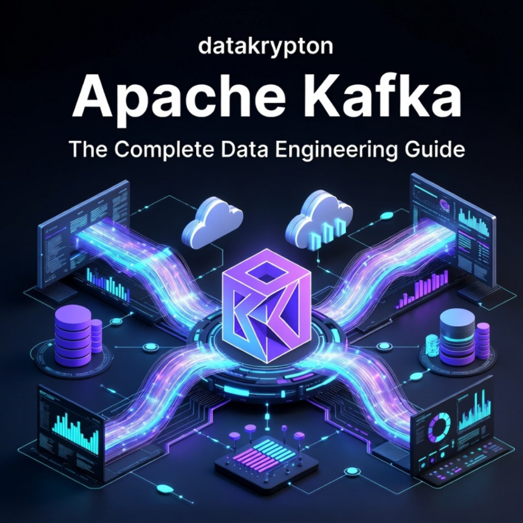 Apache Kafka data engineering illustration.