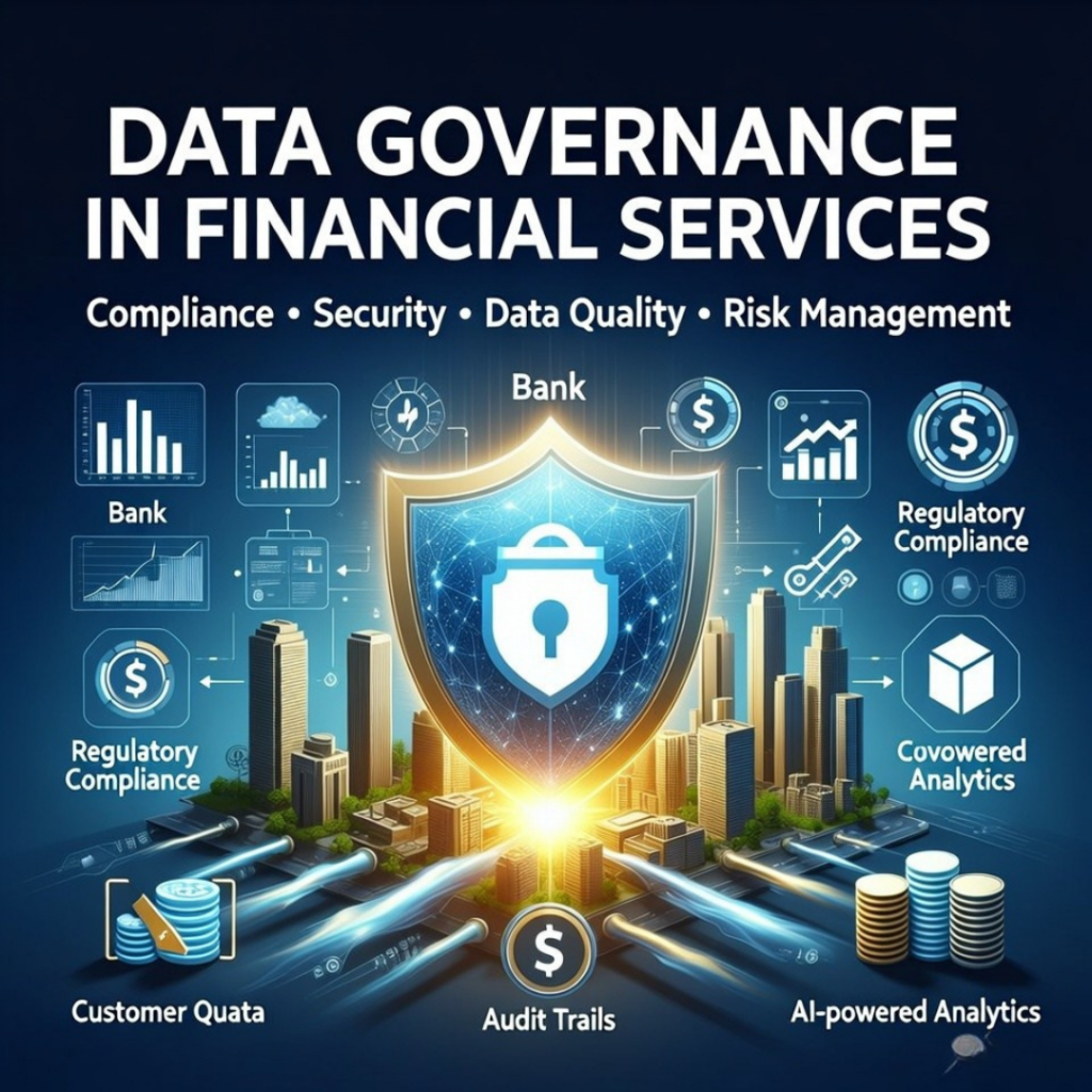 Data governance illustration.