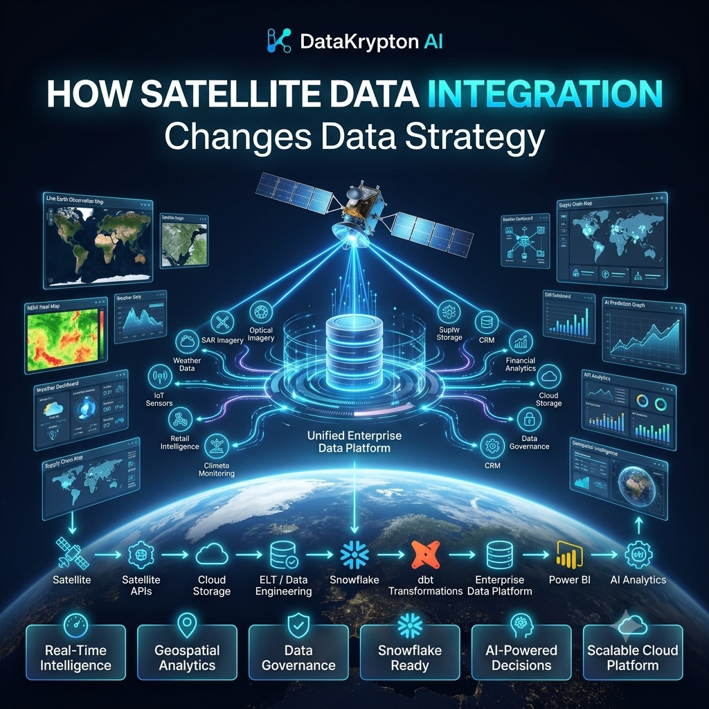 How satellite data integration is reshaping enterprise analytics.